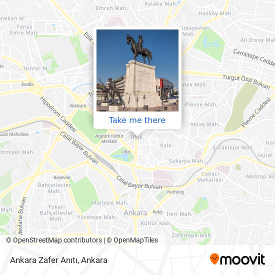Ankara Zafer Anıtı map