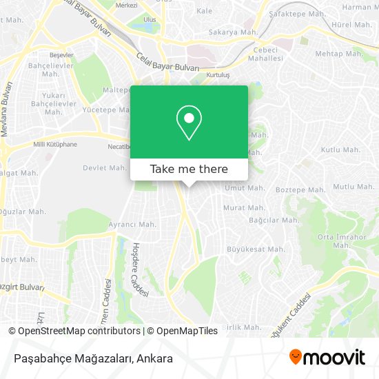 Paşabahçe Mağazaları map