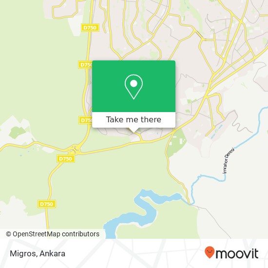 Migros map