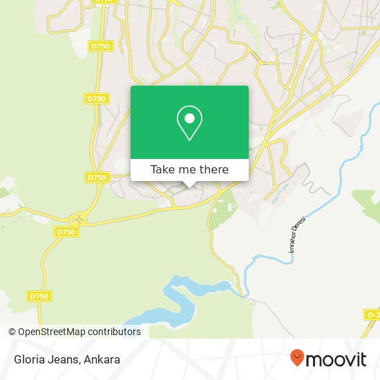 Gloria Jeans map
