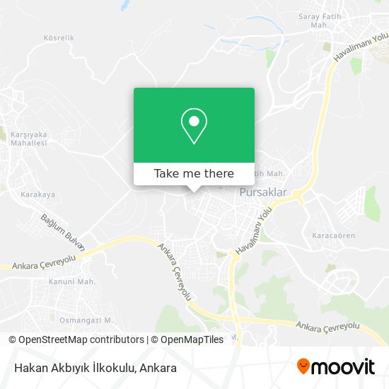 Hakan Akbıyık İlkokulu map