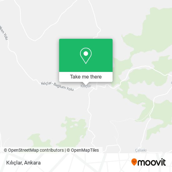 Kılıçlar Mah. map