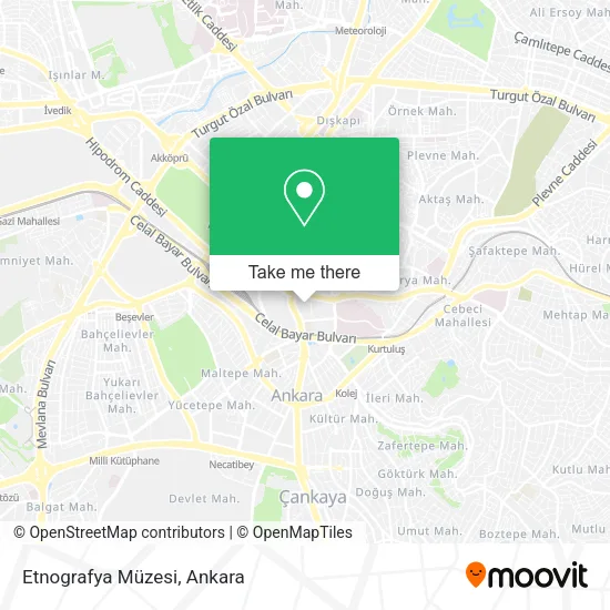 Etnografya Müzesi map