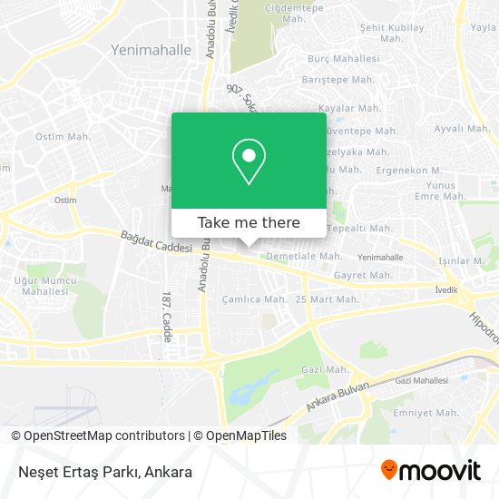 Neşet Ertaş Parkı map