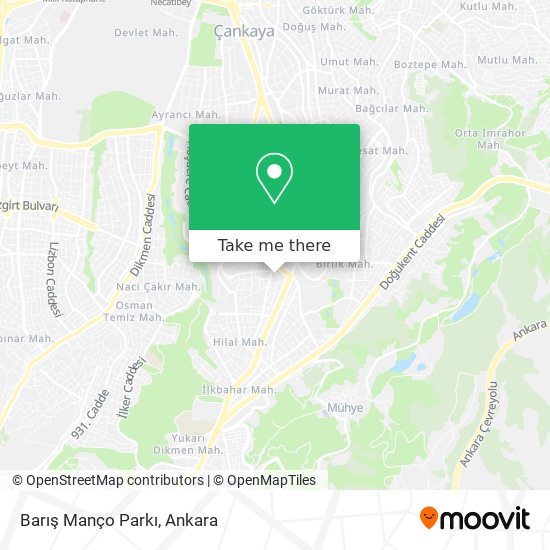 Barış Manço Parkı map
