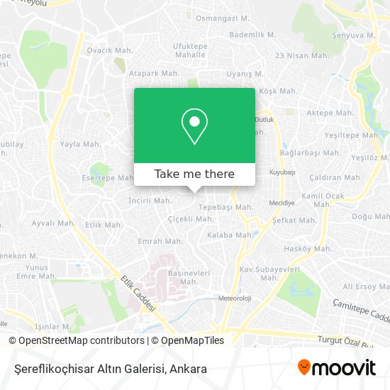 Şereflikoçhisar Altın Galerisi map
