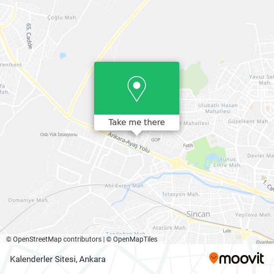 Kalenderler Sitesi map