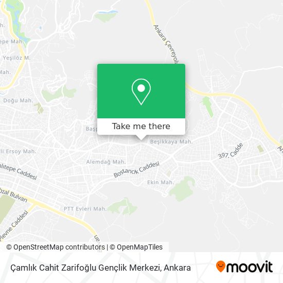 Çamlık Cahit Zarifoğlu Gençlik Merkezi map