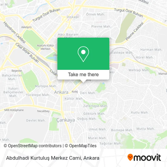 Abdulhadi Kurtuluş Merkez Cami map