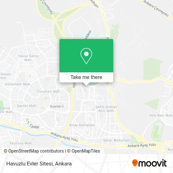 Havuzlu Evler Sitesi map