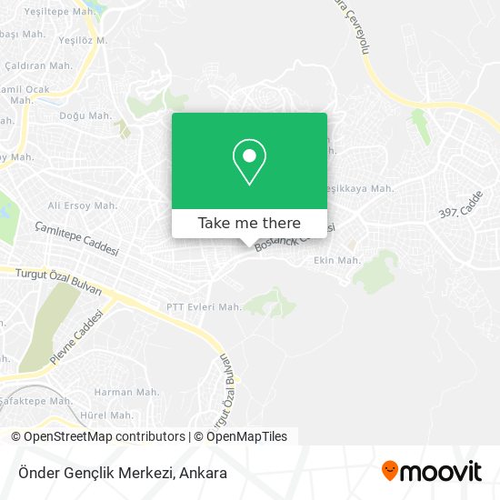 Önder Gençlik Merkezi map