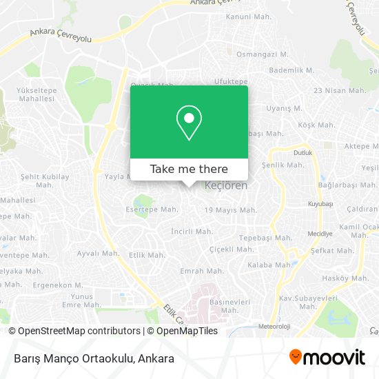 Barış Manço Ortaokulu map