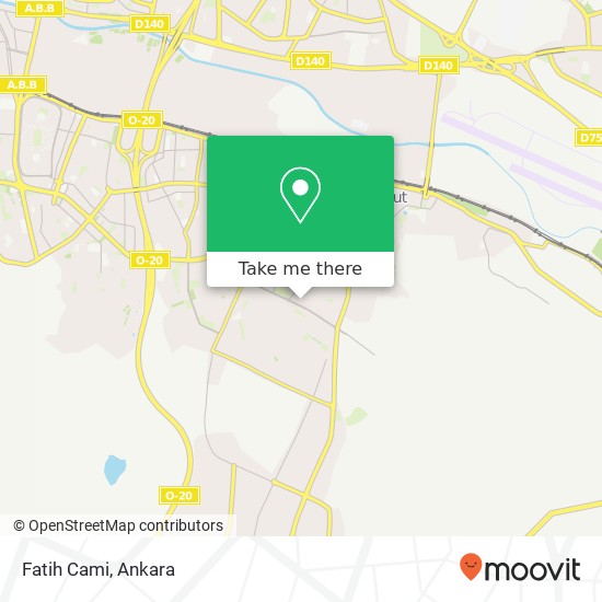 Fatih Cami map