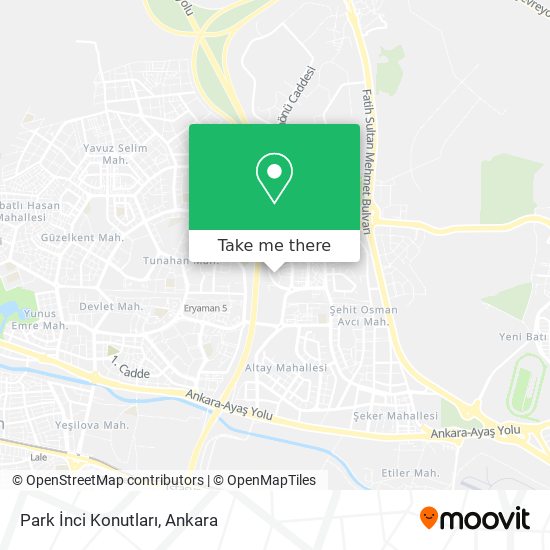 Park İnci Konutları map