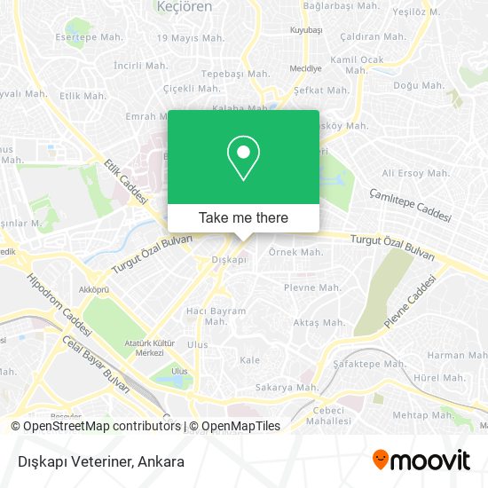 Dışkapı Veteriner map