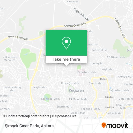 Şimşek Çınar Parkı map
