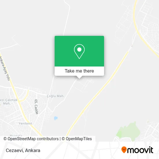 Cezaevi map