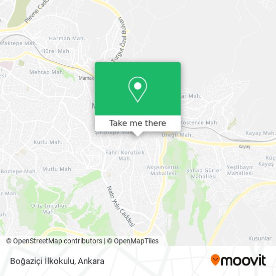 Boğaziçi İlkokulu map