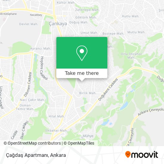 Çağdaş Apartmanı map