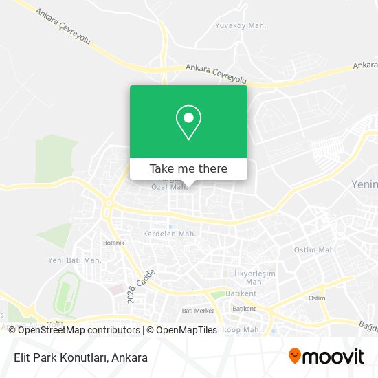 Elit Park Konutları map