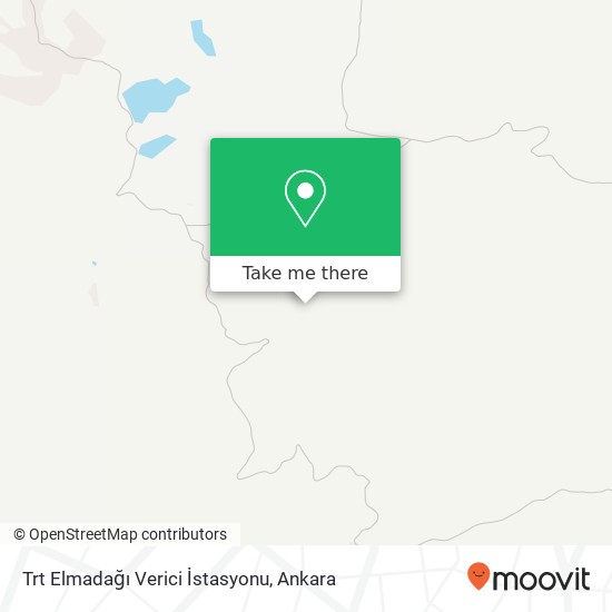 Trt Elmadağı Verici İstasyonu map