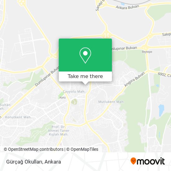 Gürçağ Okulları map