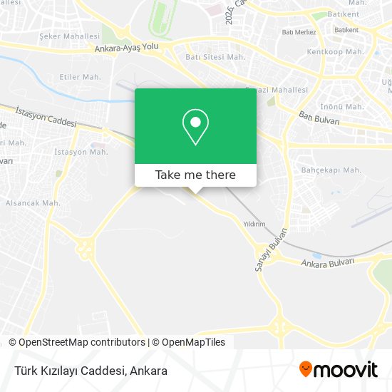 Türk Kızılayı Caddesi map