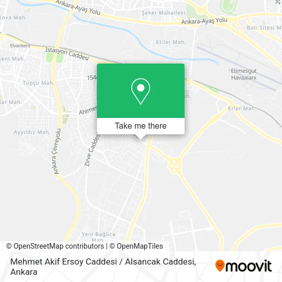 Mehmet Akif Ersoy Caddesi / Alsancak Caddesi map