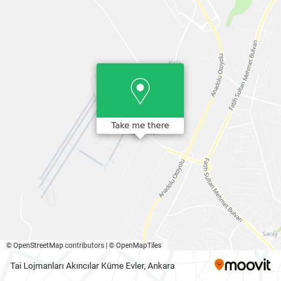 Tai Lojmanları Akıncılar Küme Evler map