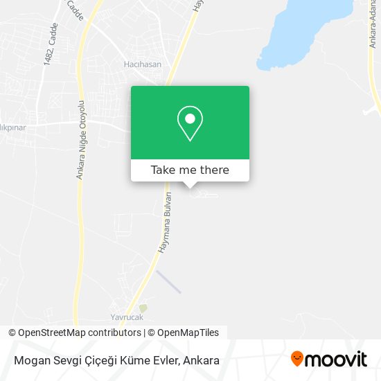 Mogan Sevgi Çiçeği Küme Evler map
