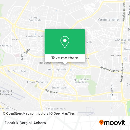 Dostluk Çarşisi map