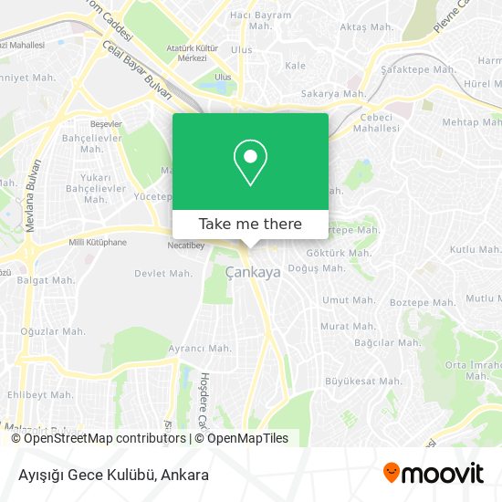 Ayışığı Gece Kulübü map