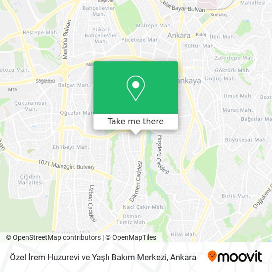 Özel İrem Huzurevi ve Yaşlı Bakım Merkezi map