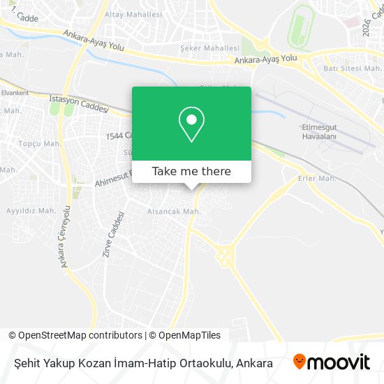 Şehit Yakup Kozan İmam-Hatip Ortaokulu map