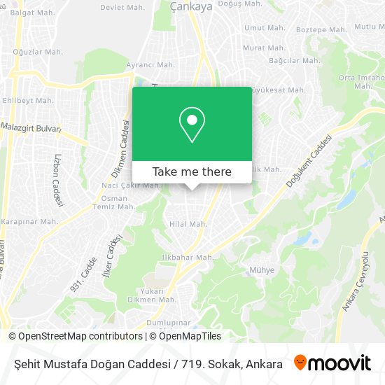 Şehit Mustafa Doğan Caddesi / 719. Sokak map