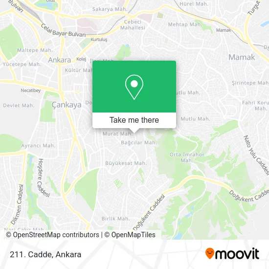 211. Cadde map
