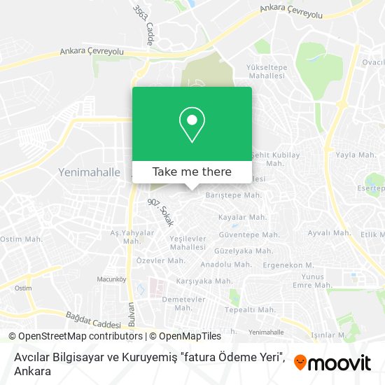 Avcılar Bilgisayar ve Kuruyemiş ''fatura Ödeme Yeri'' map