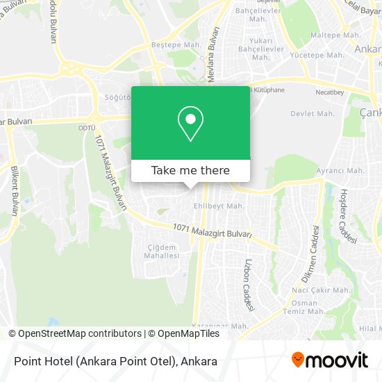 Point Hotel (Ankara Point Otel) map