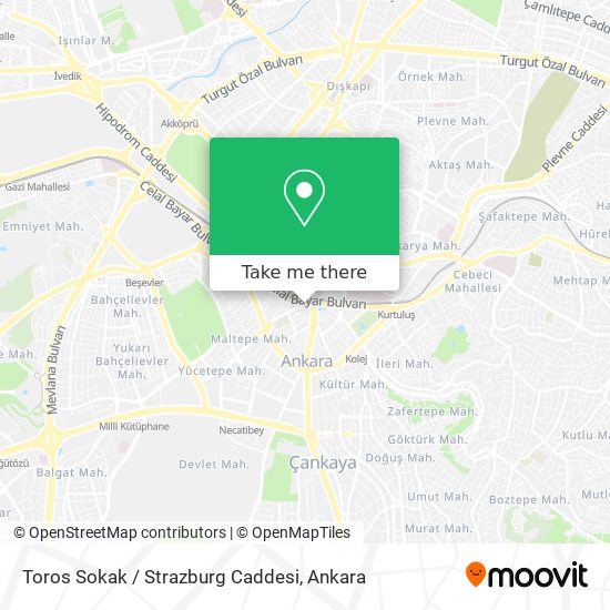 Toros Sokak / Strazburg Caddesi map