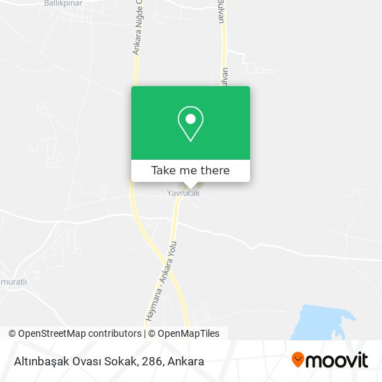 Altınbaşak Ovası Sokak, 286 map