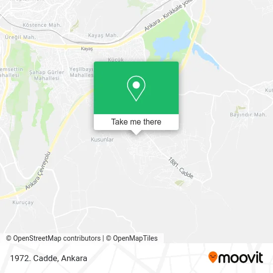 1972. Cadde map