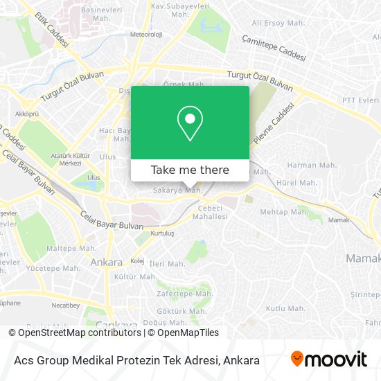 Acs Group Medikal Protezin Tek Adresi map