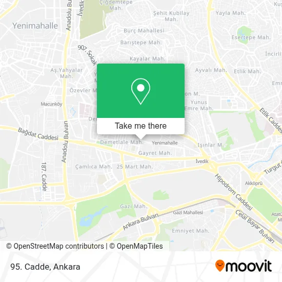 95. Cadde map