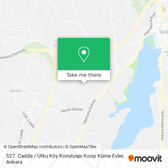 527. Cadde / Utku Köy Konutyapı Koop Küme Evler map
