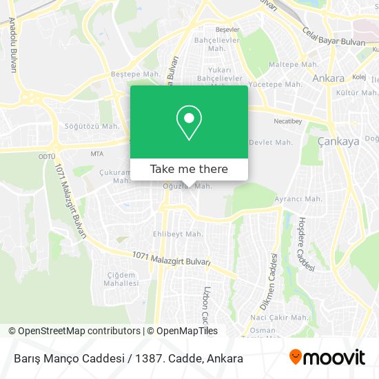Barış Manço Caddesi / 1387. Cadde map