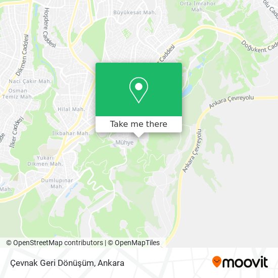 Çevnak Geri Dönüşüm map