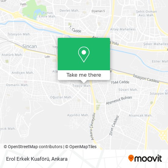 Erol Erkek Kuaförü map