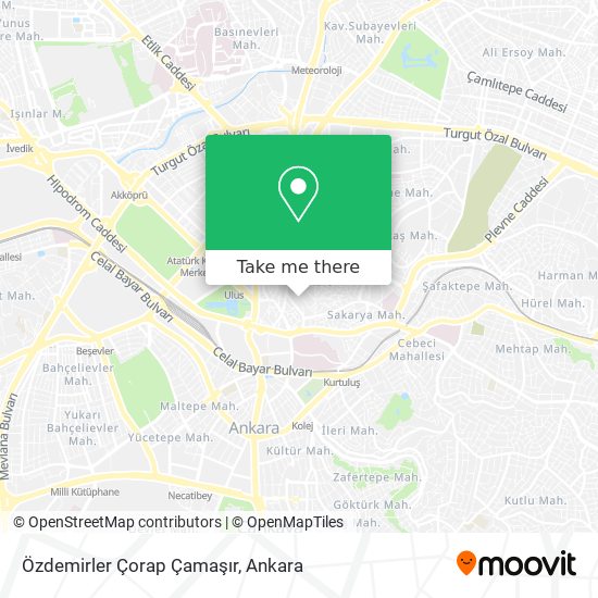 Özdemirler Çorap Çamaşır map