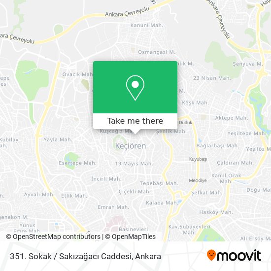 351. Sokak / Sakızağacı Caddesi map