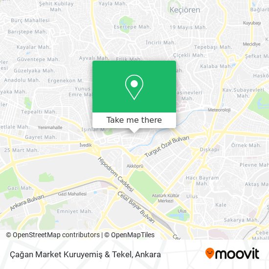 Çağan Market Kuruyemiş & Tekel map